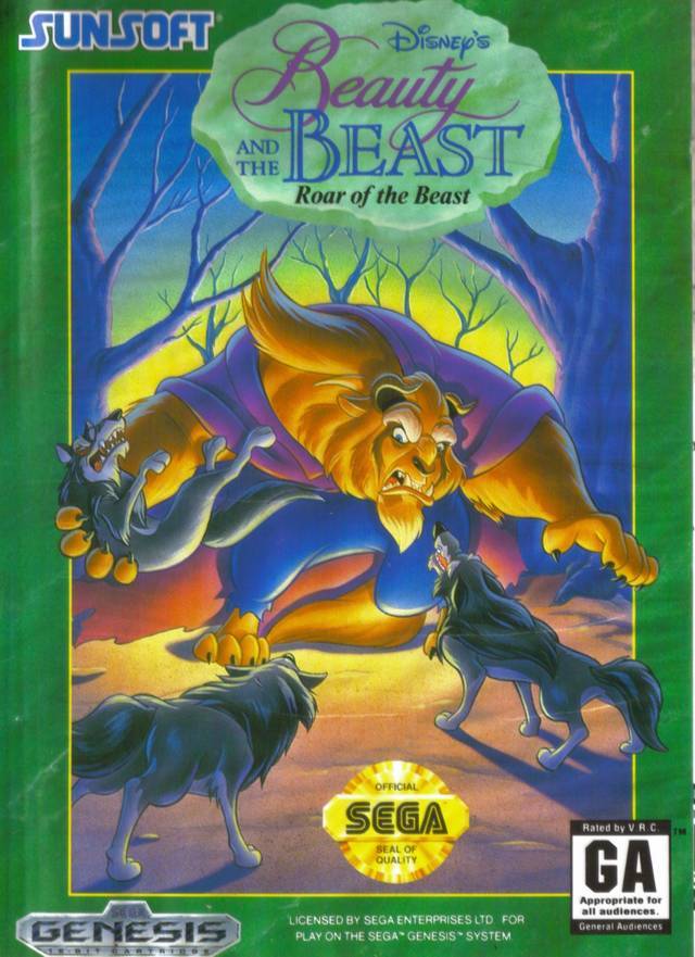 Beauty and the Beast (Sega Genesis) (ONLINE ORDER ONLY)