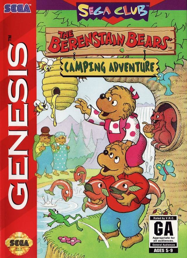 Berenstain Bears Camping Adventure (Sega Genesis) (ONLINE ORDER ONLY)