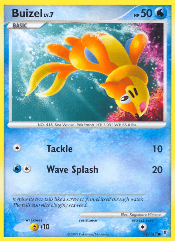 Buizel (92/147) [Platinum: Supreme Victors] (Online Only)