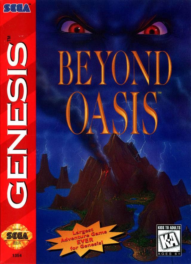 Beyond Oasis (Sega Genesis) (ONLINE ORDER ONLY)