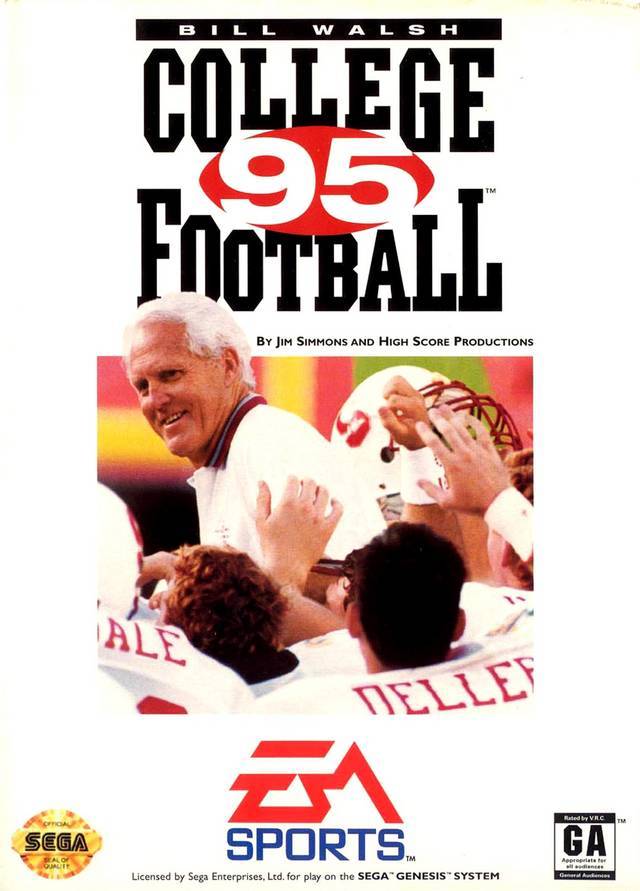 Bill Walsh College Football 95 (Sega Genesis) (ONLINE ORDER ONLY)