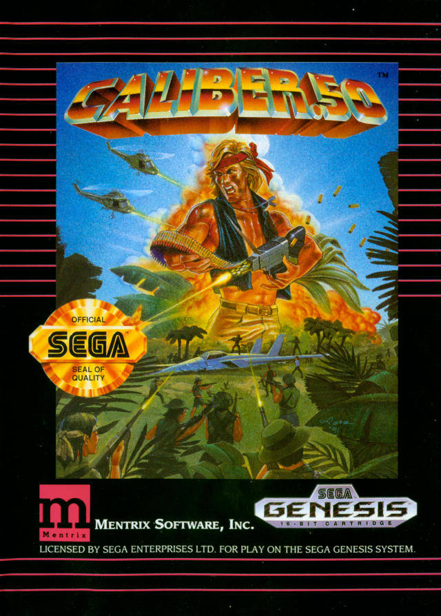 Caliber .50 (Sega Genesis) (ONLINE ORDER ONLY)