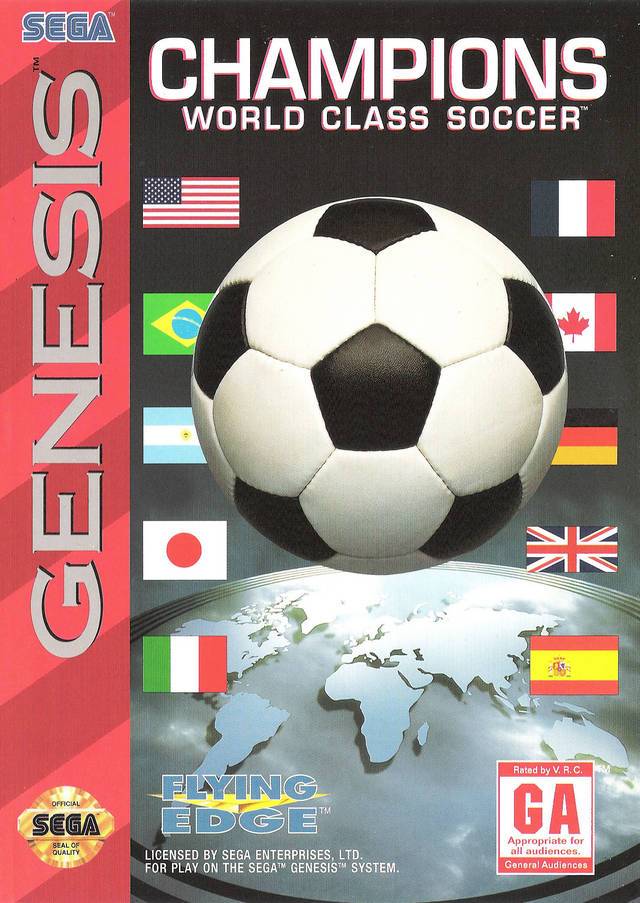 Champions World Class Soccer (Sega Genesis) (ONLINE ORDER ONLY)