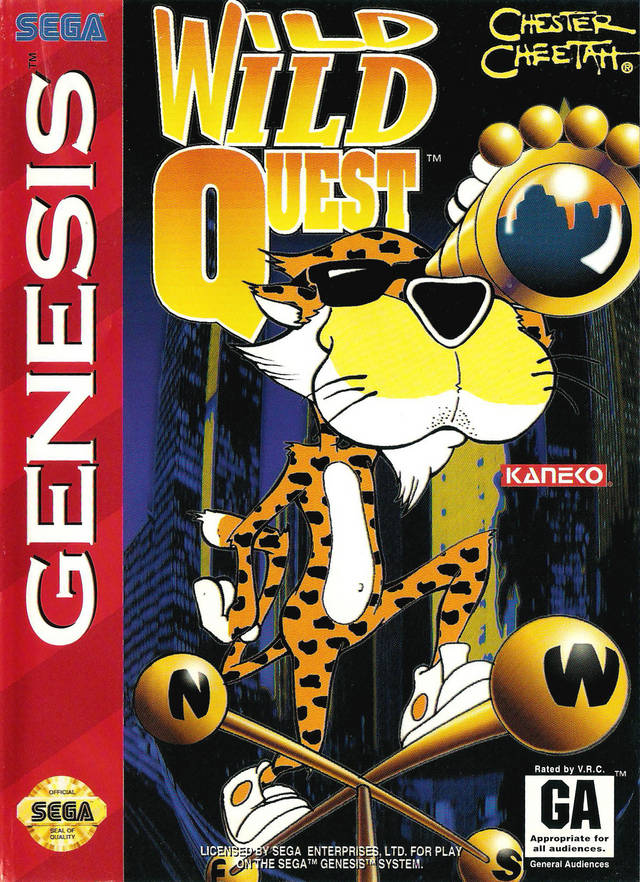 Chester Cheetah: Wild Wild Quest (Sega Genesis) (ONLINE ORDER ONLY)