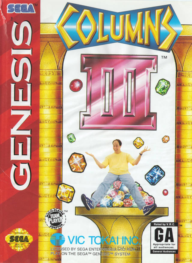 Columns III: Revenge of Columns (Sega Genesis) (ONLINE ORDER ONLY)