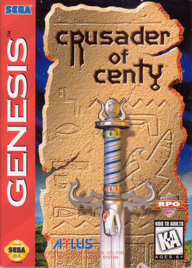 Crusader of Centy (Sega Genesis) (ONLINE ORDER ONLY)