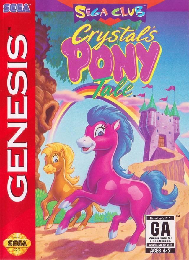 Crystal's Pony Tale (Sega Genesis) (ONLINE ORDER ONLY)