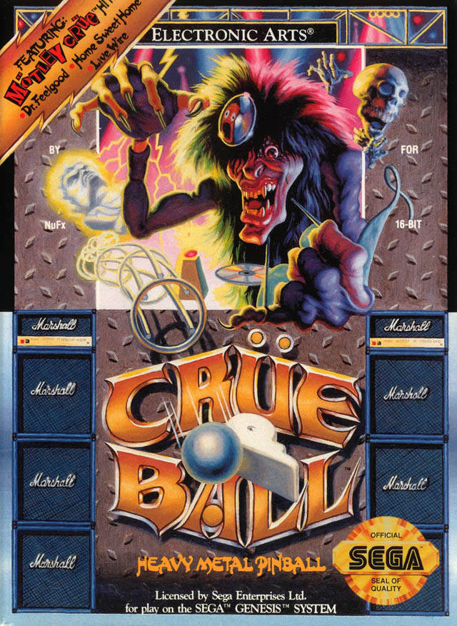 Crue Ball (Sega Genesis) (ONLINE ORDER ONLY)