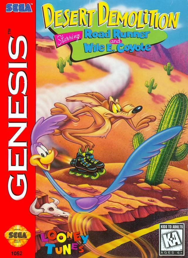 Desert Demolition (Sega Genesis) (ONLINE ORDER ONLY)