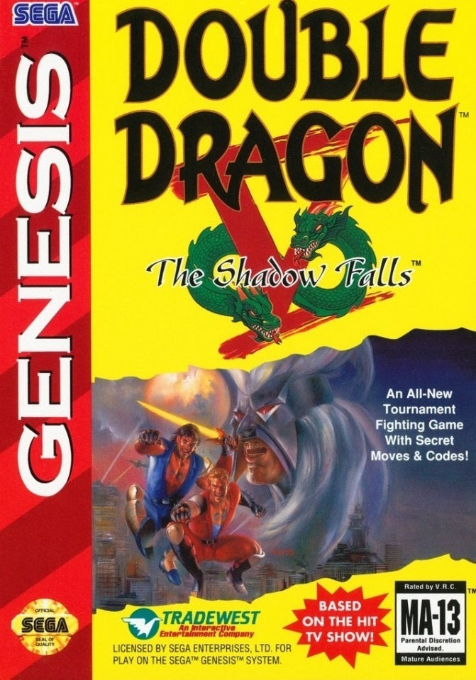 Double Dragon V: The Shadow Falls (Sega Genesis) (ONLINE ORDER ONLY)