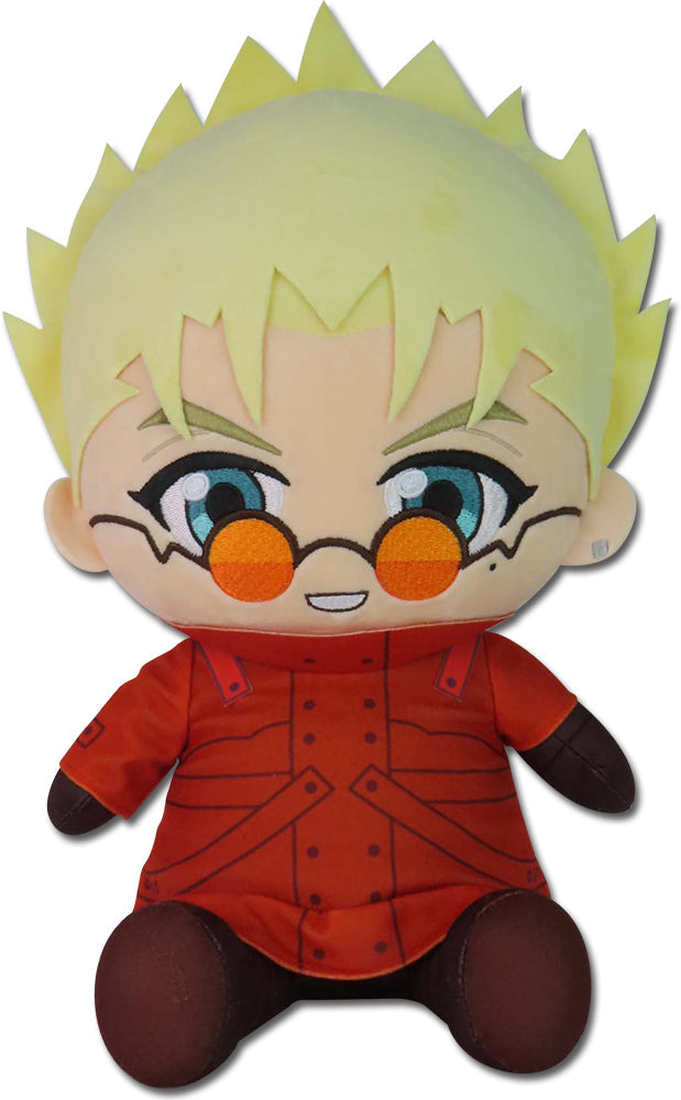 TRIGUN - VASH SITTING POSE PLUSH 12" H (ONLINE ORDER ONLY)