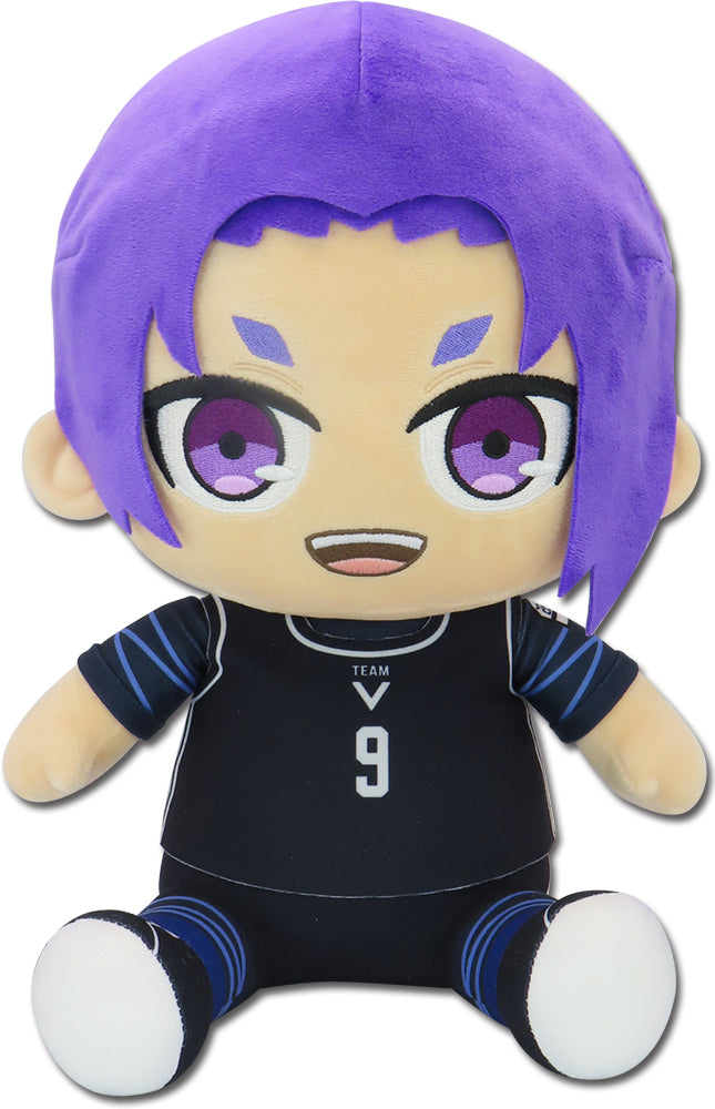 Blue Lock Mikage Reo Team V Uniform Sitting Pose Plush 12 inch (ONLINE ORDER ONLY)