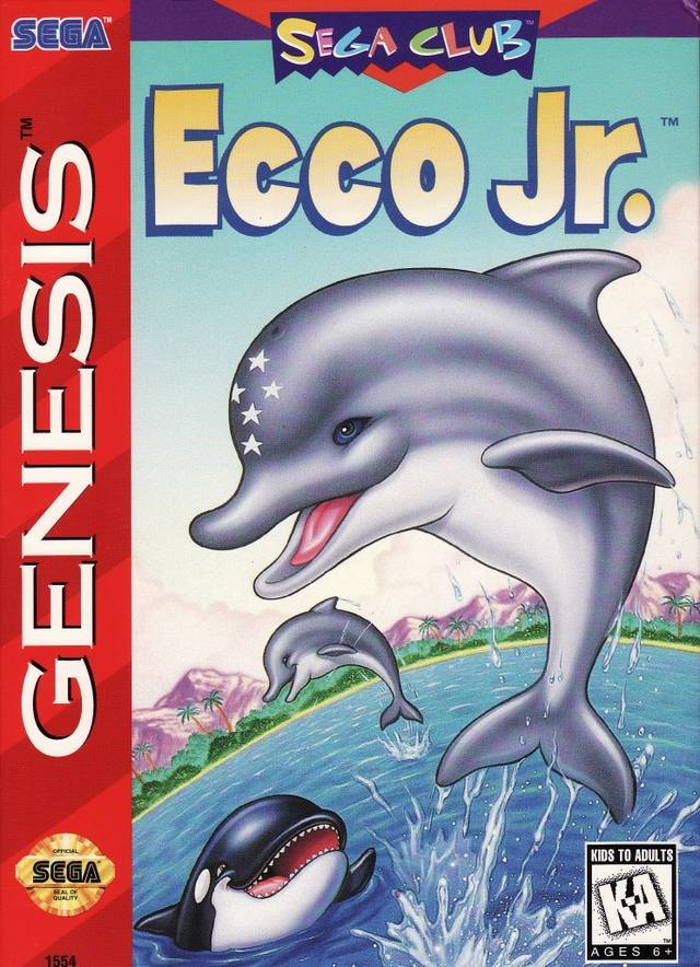 Ecco Jr (Sega Genesis) (ONLINE ORDER ONLY)