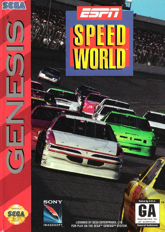 ESPN Speed World (Sega Genesis) (ONLINE ORDER ONLY)