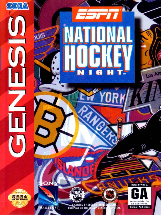 ESPN National Hockey Night (Sega Genesis) (ONLINE ORDER ONLY)