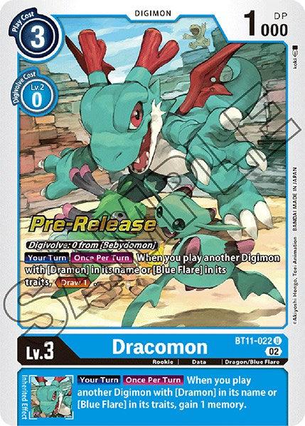 Dracomon [BT11-022] [Dimensional Phase Pre-Release Promos] (ONLINE ORDER ONLY)