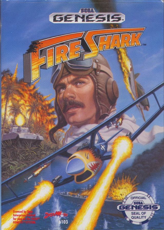 Fire Shark (Sega Genesis) (ONLINE ORDER ONLY)