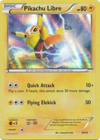 Pikachu Libre (30/30) [XY: Trainer Kit 3 - Pikachu Libre] (Online Only)