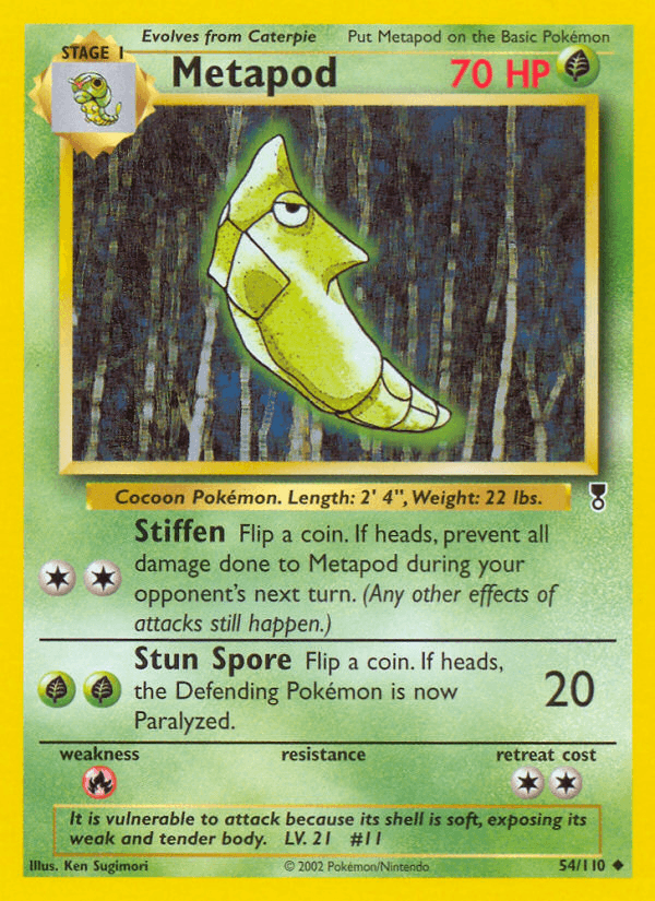 Metapod (54/110) [Legendary Collection] (Online Only)