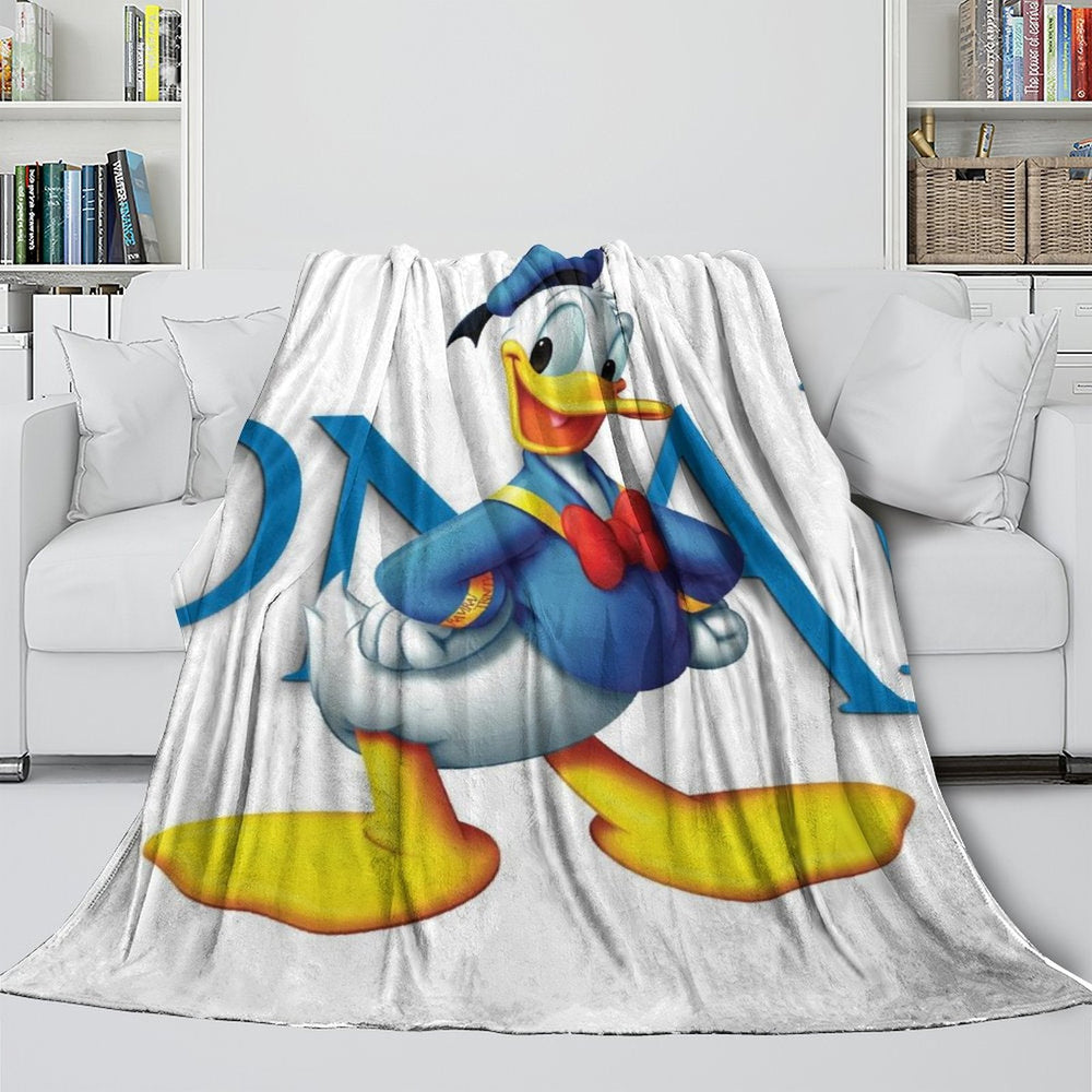 Donald Duck Blanket Flannel Fleece Throw Room Decoration (Online Order Only)