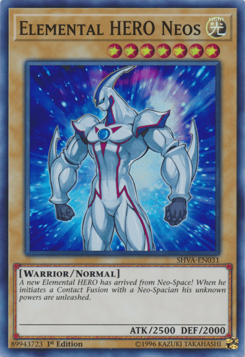 Elemental HERO Neos [SHVA-EN031] Super Rare (ONLINE ORDER ONLY)