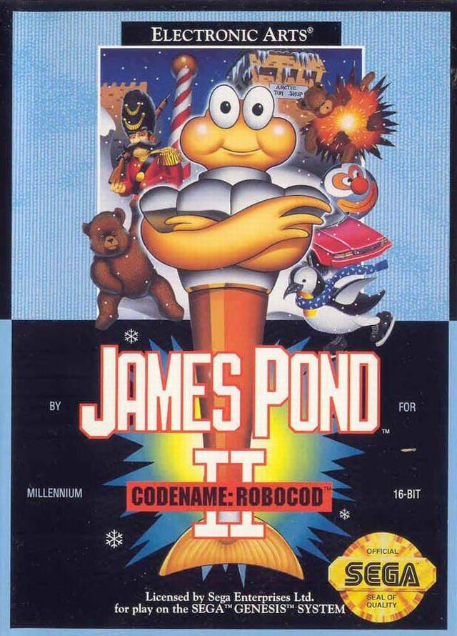 James Pond II: Codename: Robocod (Sega Genesis) (ONLINE ORDER ONLY)