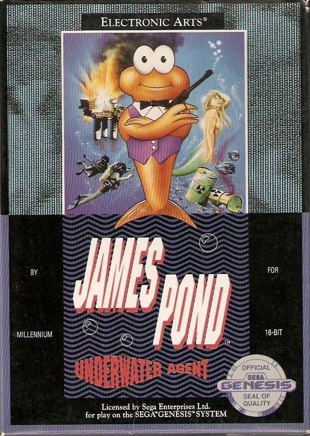 James Pond (Sega Genesis) (ONLINE ORDER ONLY)