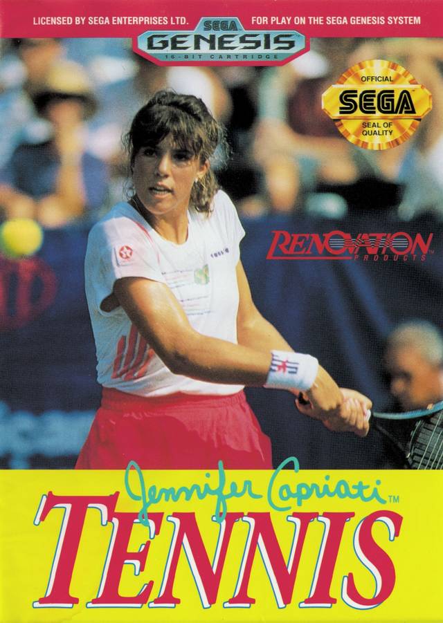 Jennifer Capriati Tennis (Sega Genesis) (ONLINE ORDER ONLY)