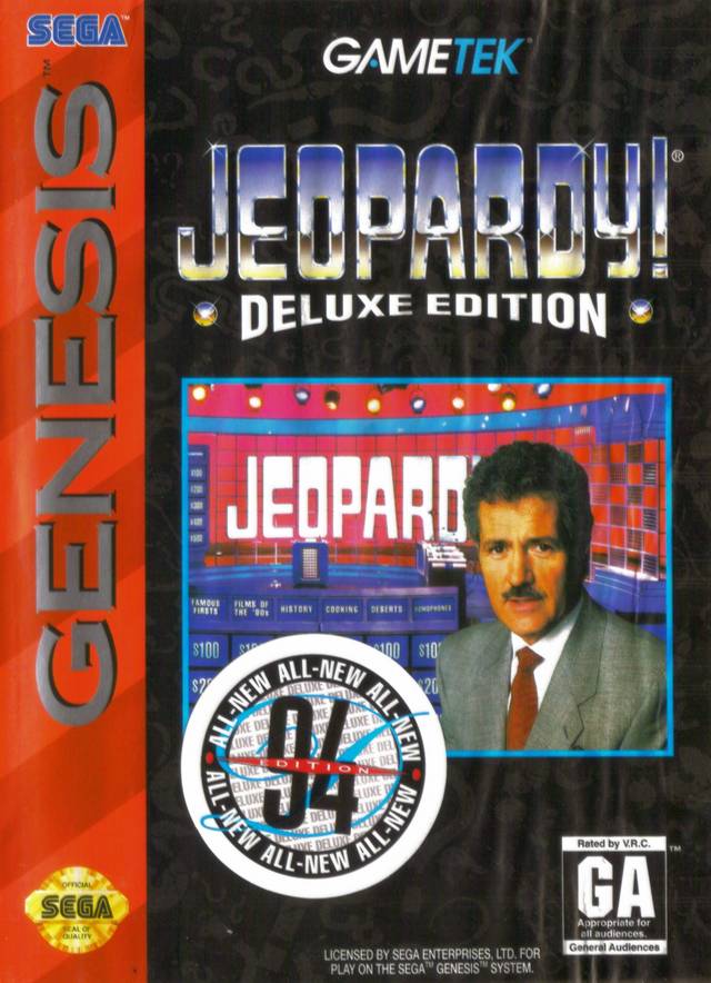 Jeopardy! Deluxe Edition (Sega Genesis) (ONLINE ORDER ONLY)