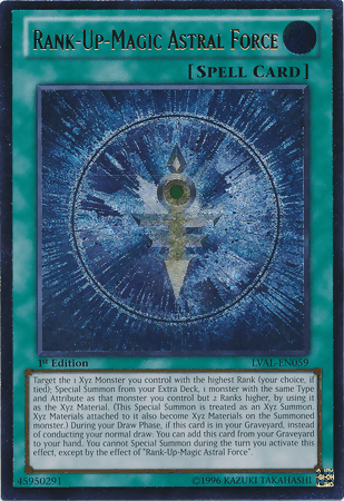 Rank-Up-Magic Astral Force [LVAL-EN059] Ultimate Rare (ONLINE ORDER ONLY)
