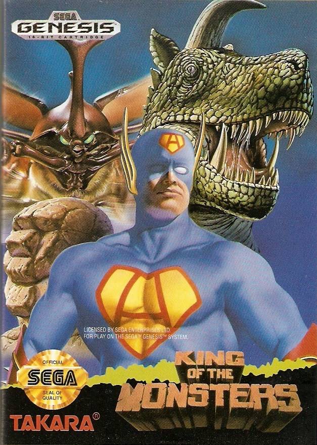 King of the Monsters (Sega Genesis) (ONLINE ORDER ONLY)