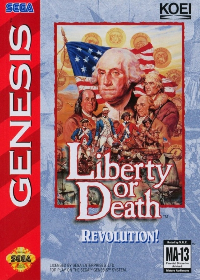Liberty or Death (Sega Genesis) (ONLINE ORDER ONLY)