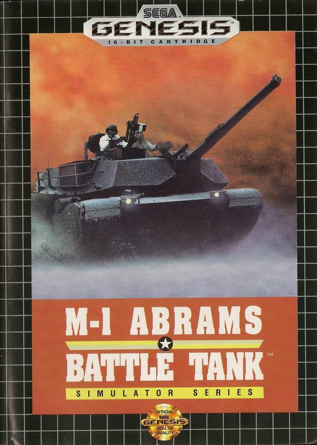 M-1 Abrams Battle Tank (Sega Genesis) (ONLINE ORDER ONLY)