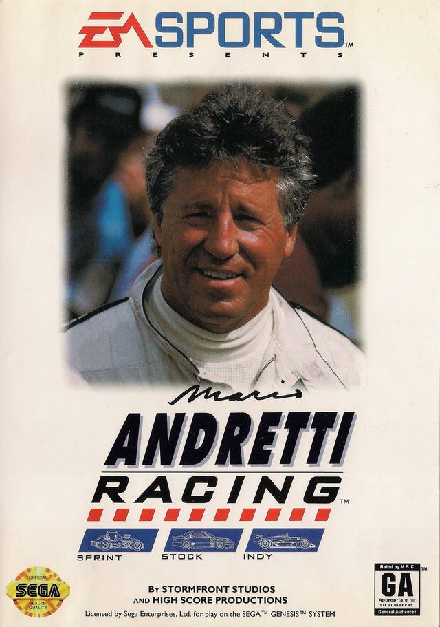Mario Andretti Racing (Sega Genesis) (ONLINE ORDER ONLY)