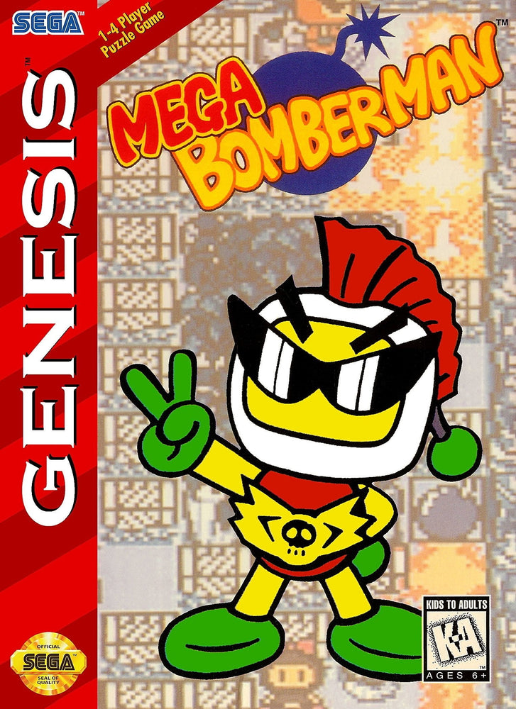 Mega Bomberman (Sega Genesis) (ONLINE ORDER ONLY)