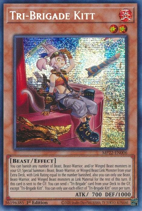 Tri-Brigade Kitt [MP22-EN006] Prismatic Secret Rare (ONLINE ORDER ONLY)