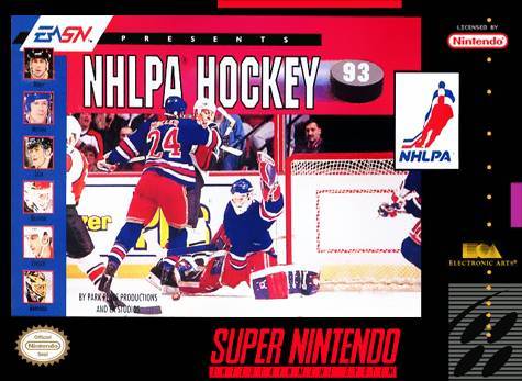 NHLPA Hockey '93 (Super Nintendo) (Online Only)