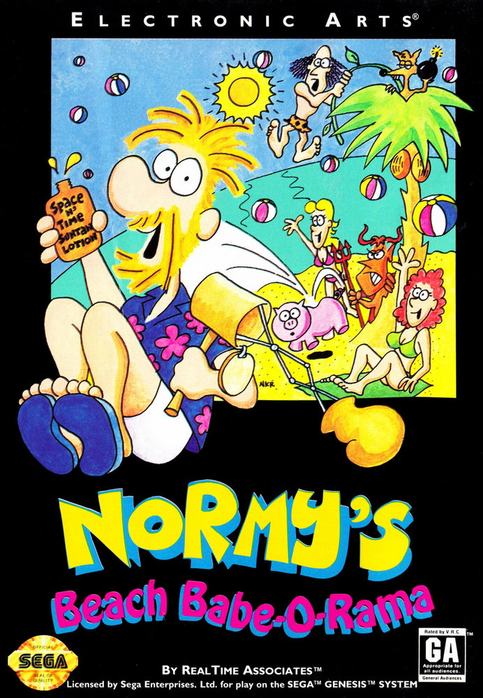 Normy's Beach Babe-O-Rama (Sega Genesis) (ONLINE ORDER ONLY)