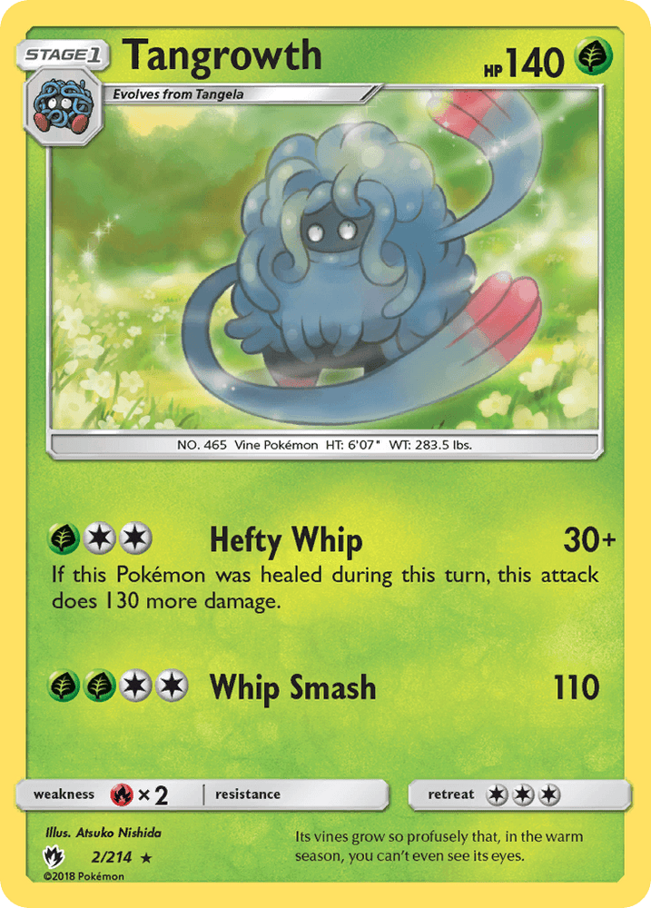 Tangrowth (2/214) [Sun & Moon: Lost Thunder] (Online Only)