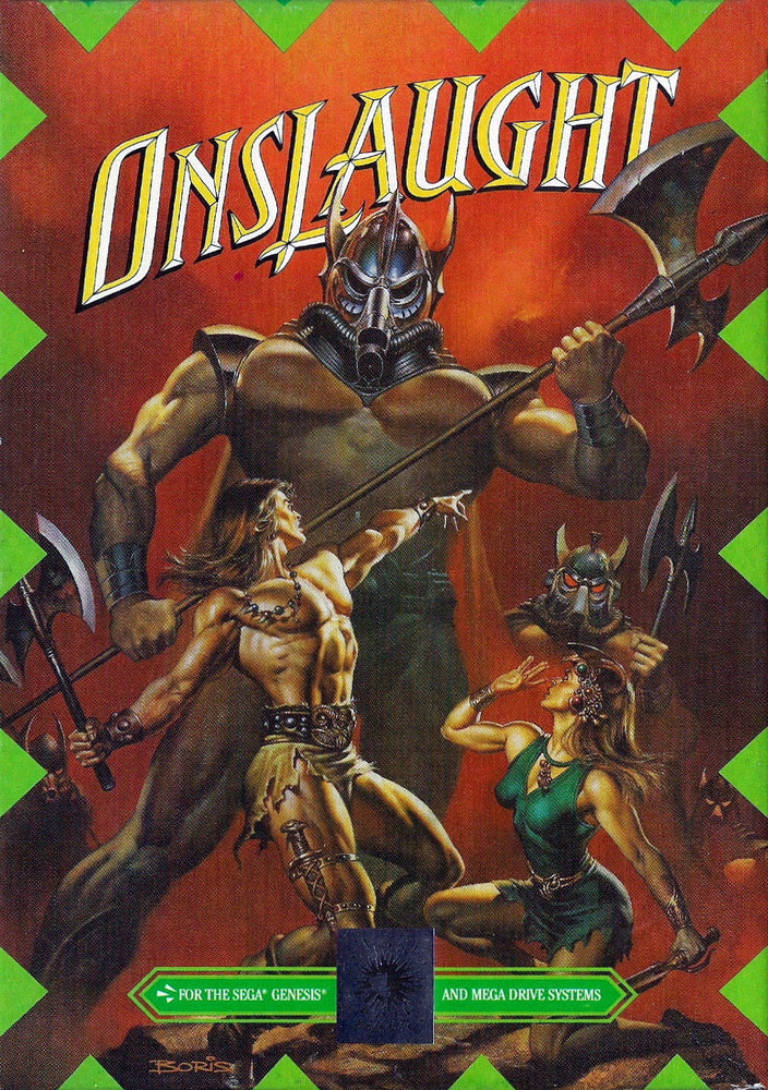 Onslaught (Sega Genesis) (ONLINE ORDER ONLY)