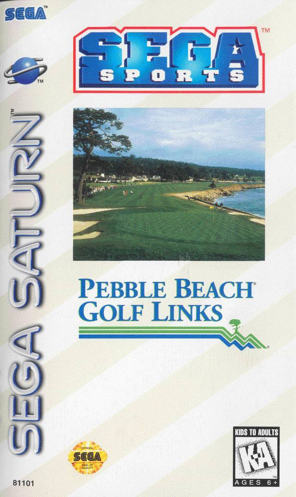 Pebble Beach Golf Links (Sega Saturn) (ONLINE ORDER ONLY)