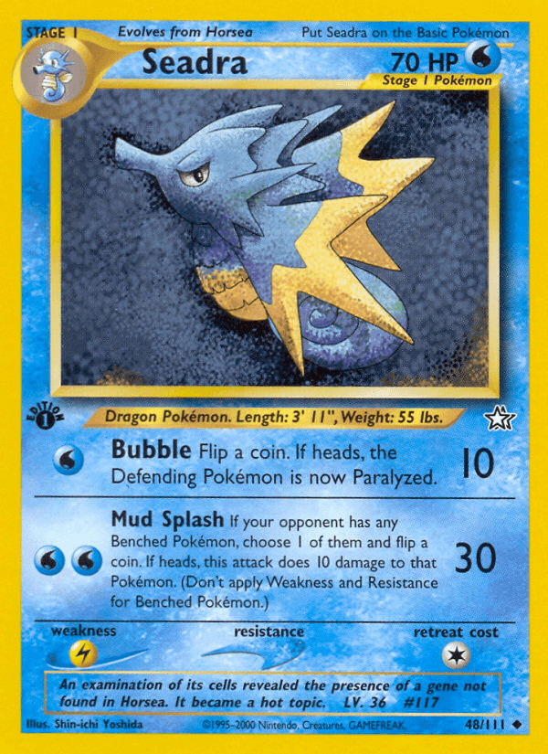 Seadra (48/111) [Neo Genesis 1st Edition] (Online Only)