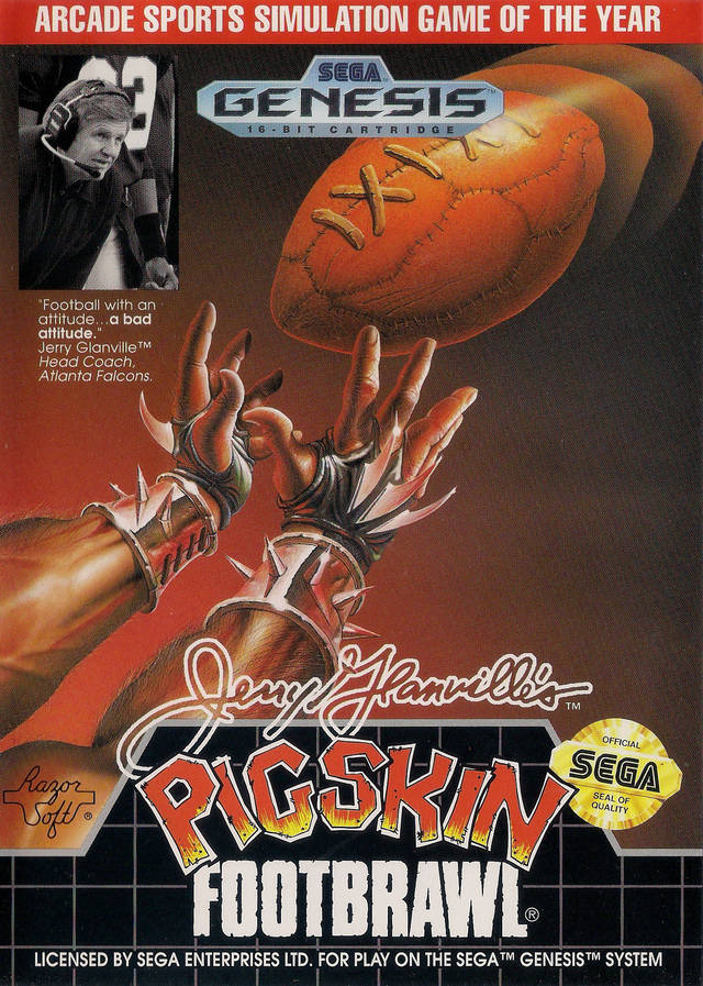 Jerry Glanville's Pigskin Footbrawl (Sega Genesis) (ONLINE ORDER ONLY)