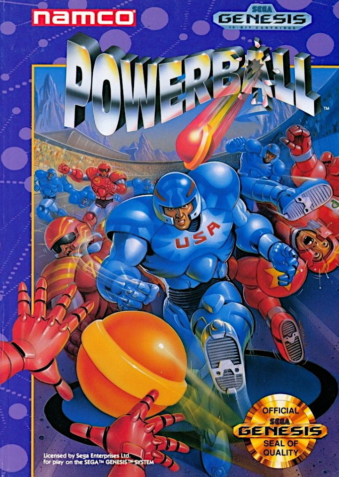 Powerball (Sega Genesis) (ONLINE ORDER ONLY)