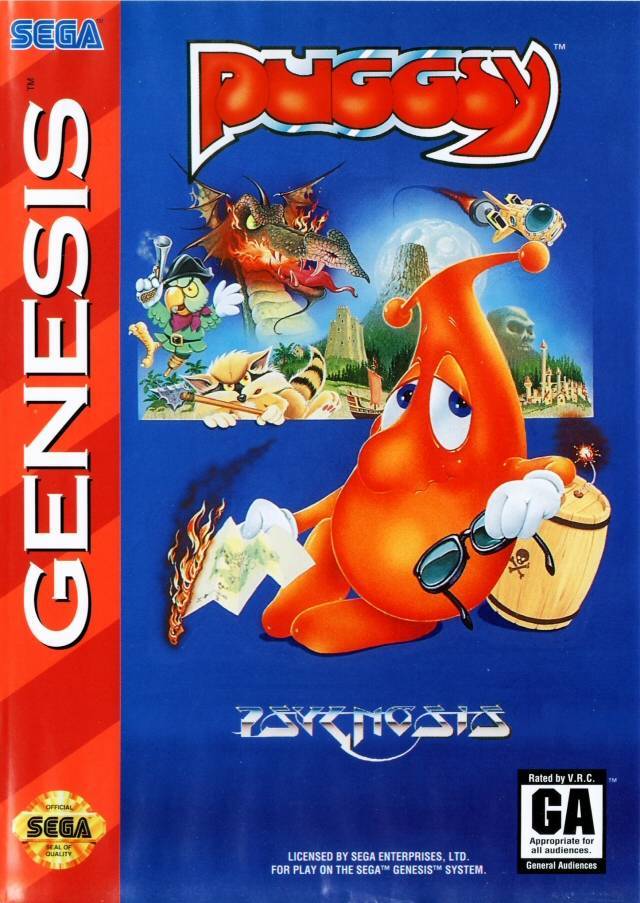 Puggsy (Sega Genesis) (ONLINE ORDER ONLY)