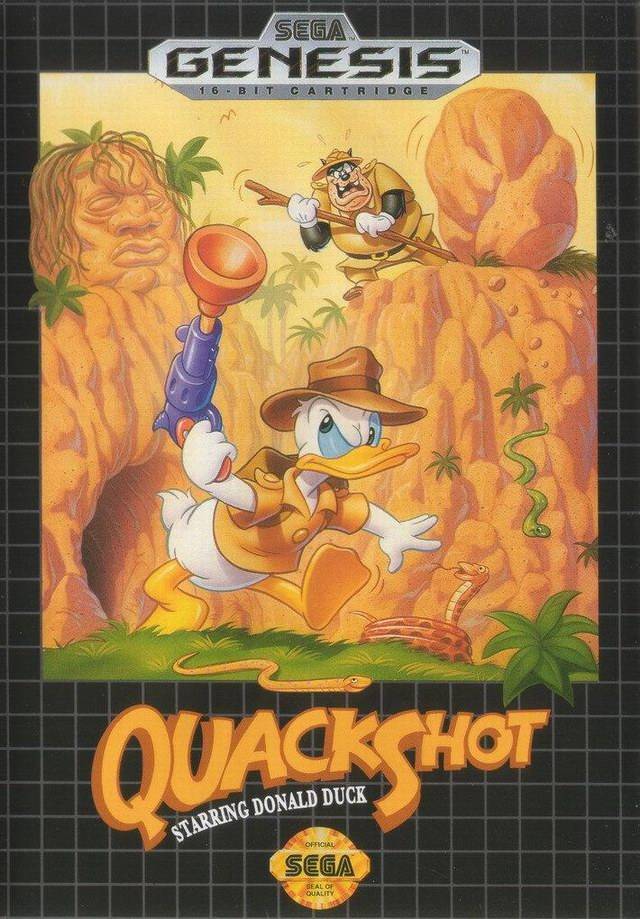 QuackShot Starring Donald Duck (Sega Genesis) (ONLINE ORDER ONLY)