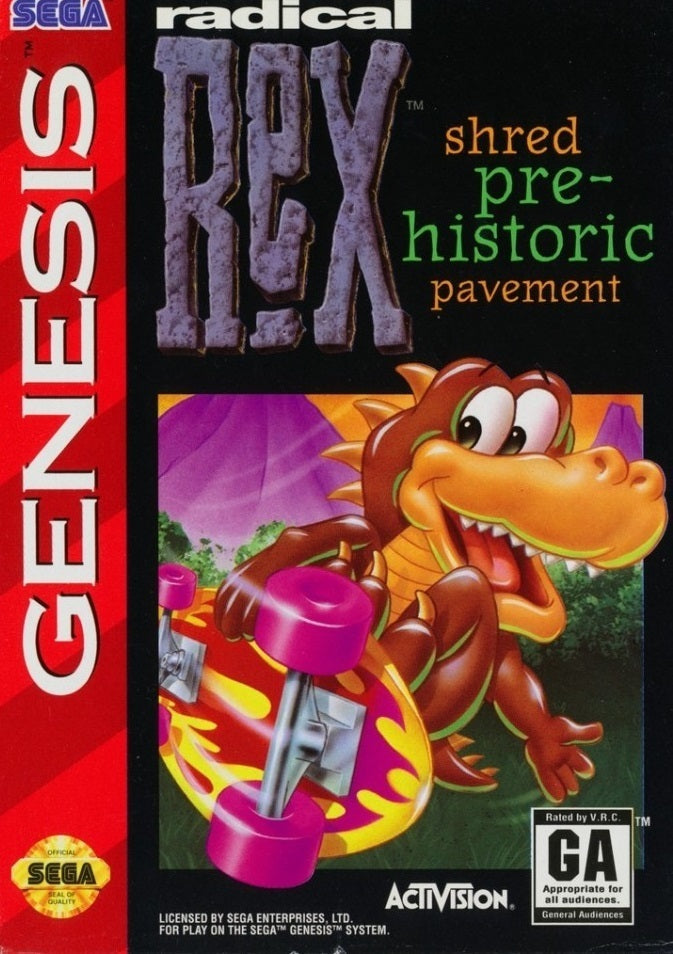 Radical Rex (Sega Genesis) (ONLINE ORDER ONLY)