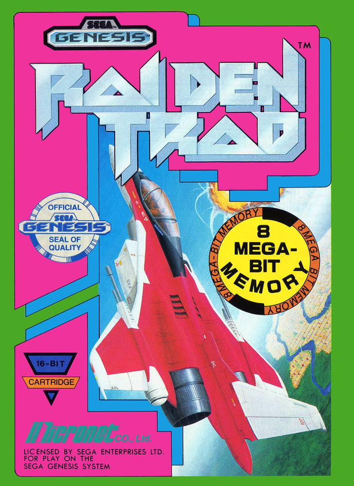 Raiden Trad (Sega Genesis) (ONLINE ORDER ONLY)