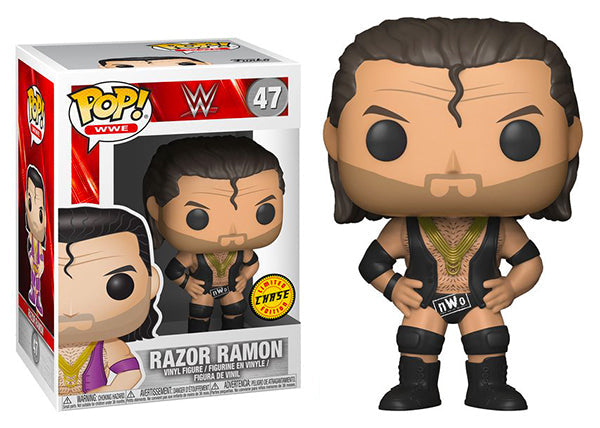 Razor Ramon (Black Outfit, WWE) 47 **Chase** (Online Order Only)