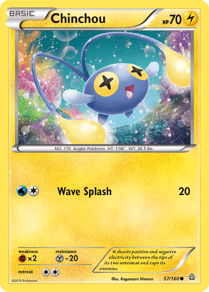Chinchou (57/160) [XY: Primal Clash] (Online Only)